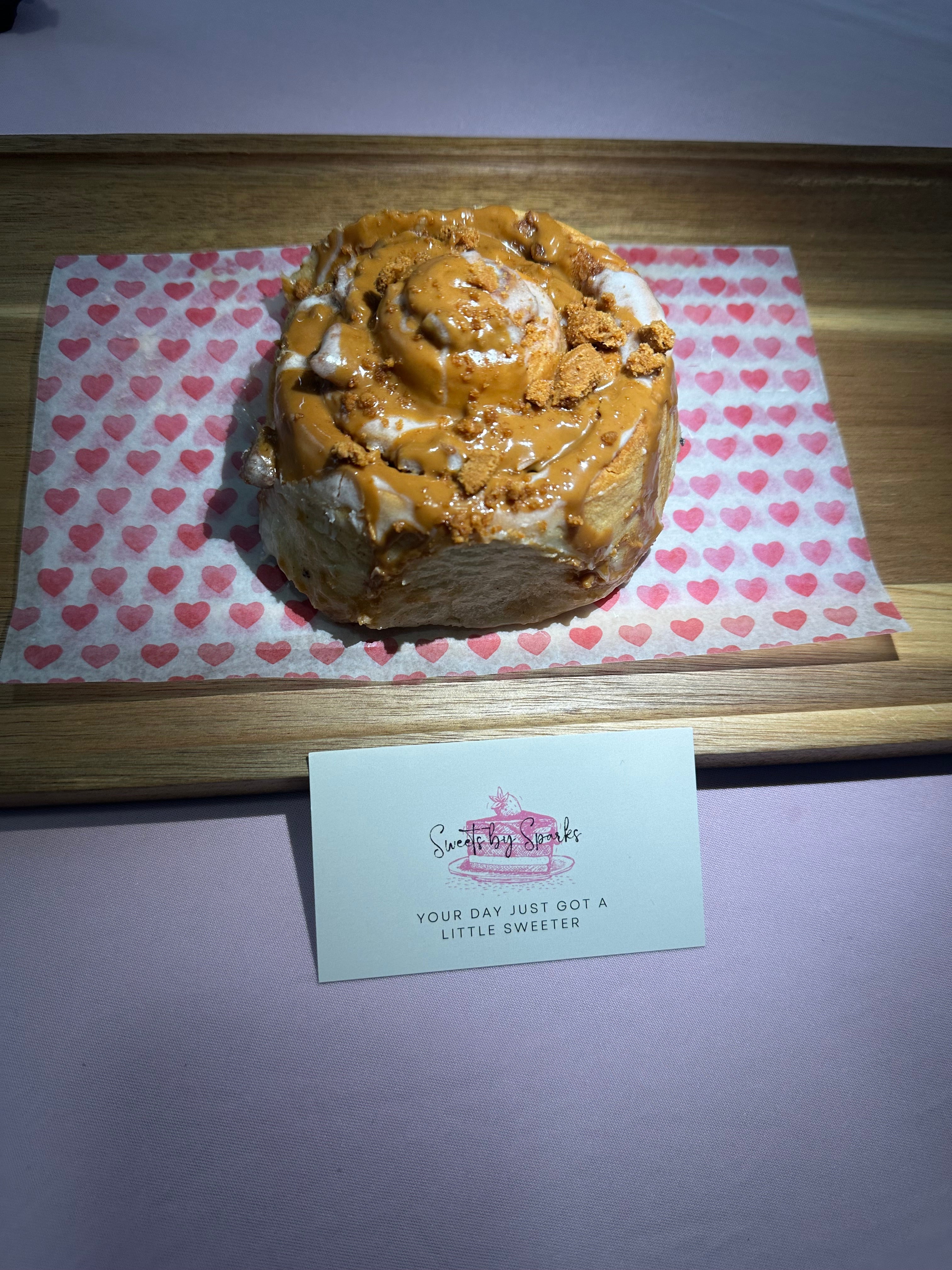 Biscoff Cinnamon Roll