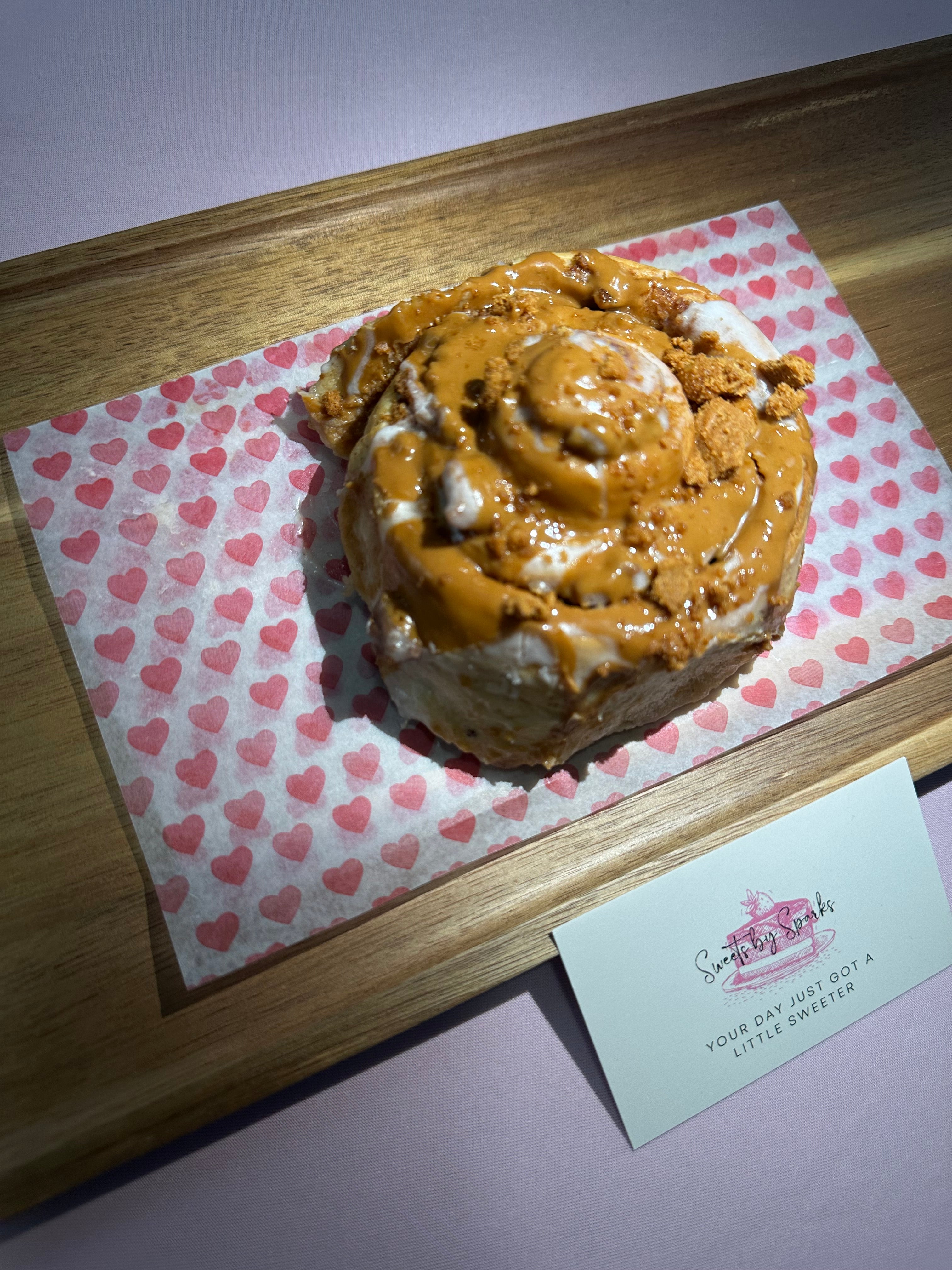 Biscoff Cinnamon Roll