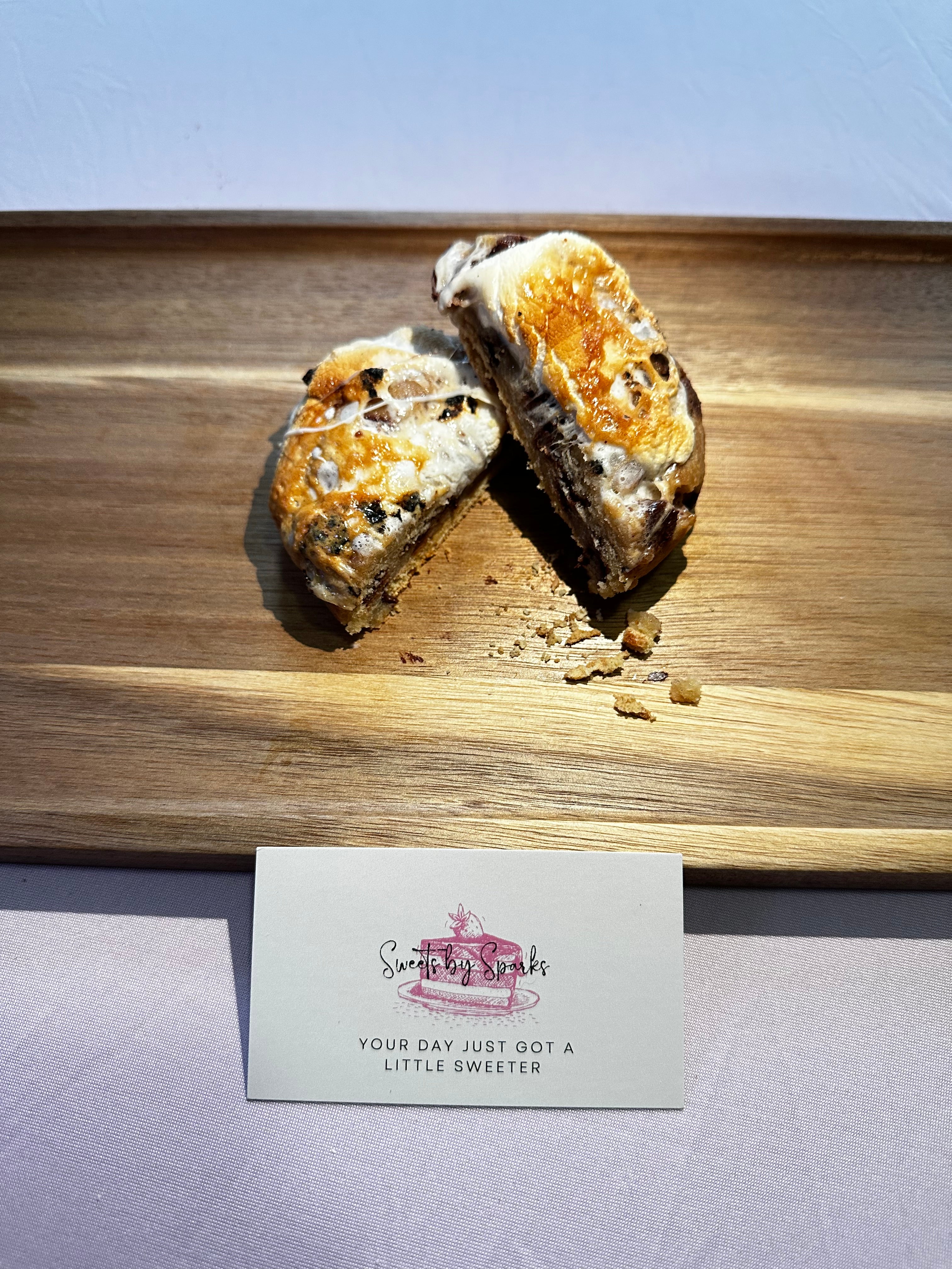 Stuffed S'mores Cookie